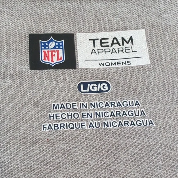NFL Women's Gray Team Apparel Cincinnati Bengals Size L - Picture 2 of 5